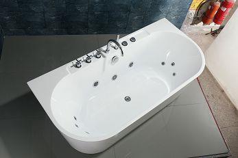 product-1-1 C-3194-2017 New Arrival Oval Inner Free Standing Acrylic Whirlpool Massage Bathroom Bath Tub-2(001)