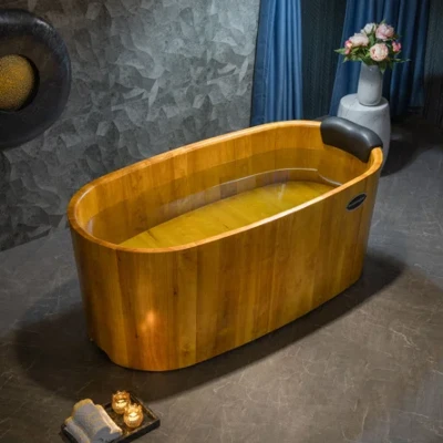 wooden bathub wooden bathub