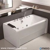 Obdĺžnikový roh Luxusné akrylátové sklolaminát Whirlpool Masáž Mokré veľké Kúrenie Lacné Cena Kúpeľňa Vaňa na predaj