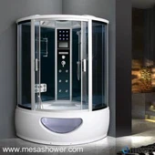 Rohový sektor Moderný dizajn Whirlpool Shower Enclosure na predaj